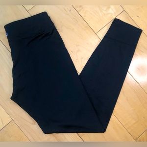 Patagonia unisex jr Capilene Base layer Ankle Pant Jogger Black Size M + L